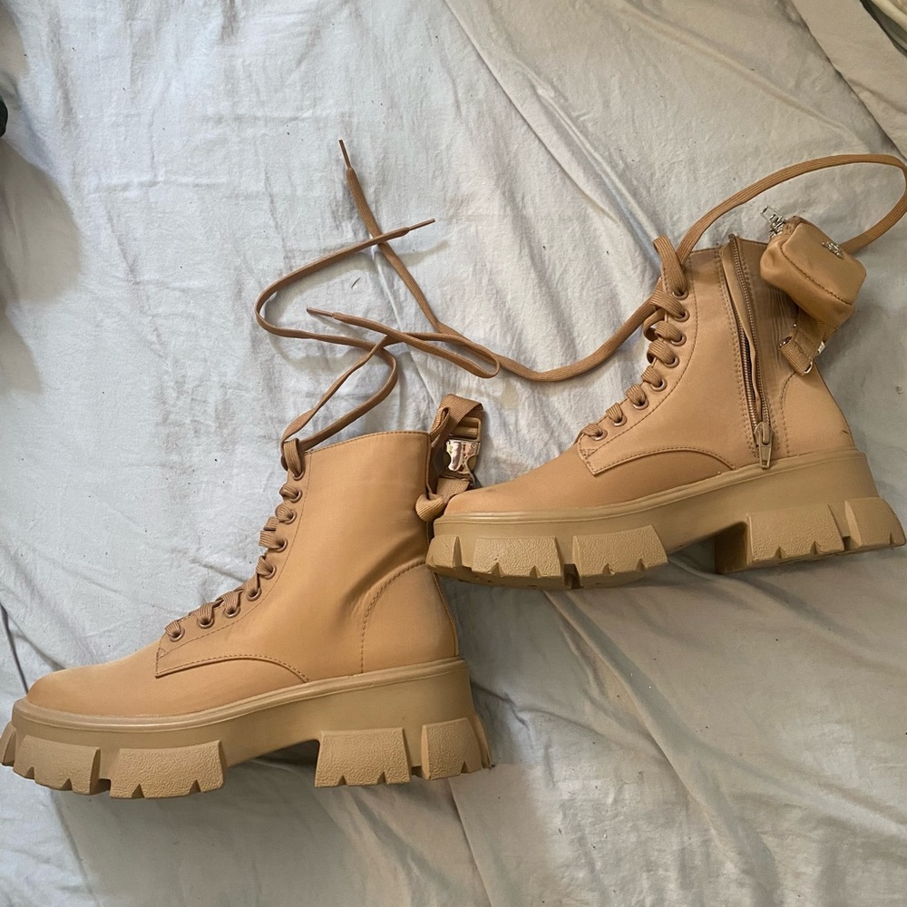 Steve Madden Combat Boots